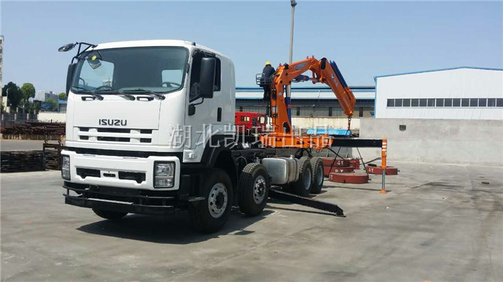 檢衡車吊臂做吊重測(cè)試 檢衡車吊臂做吊重測(cè)試