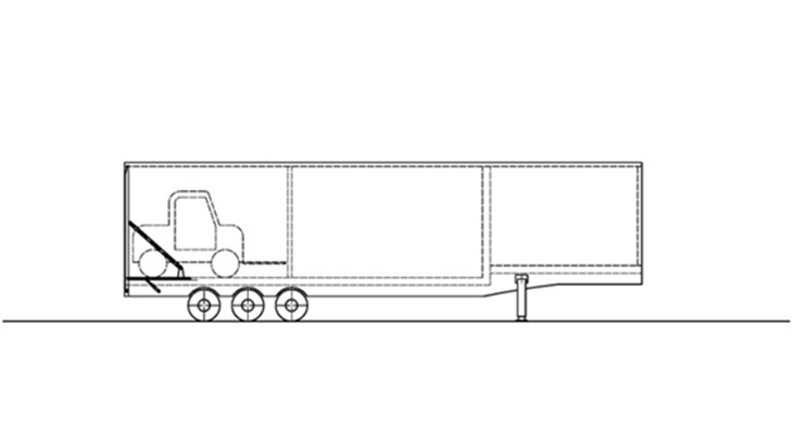 廂式檢衡車叉車裝載圖 廂式檢衡車叉車裝載圖